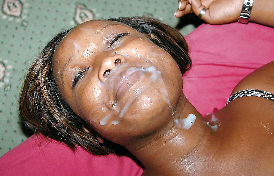 African Facials Porn - African Porn Photos. Large Photo #1: Black housewife gets ...