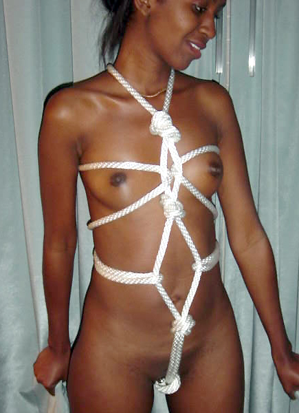 Perky Black Skinny - African Porn Photos. Large Photo #5: Perky, slim black 18yo girl posing for  his boyfriend on the bed..