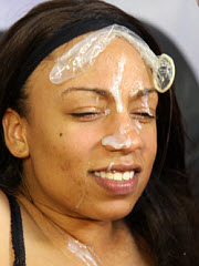 Stupid ghetto skank fucked and throat..