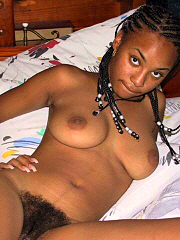 Hot picture selection be proper of naughty black girlfriends posing sleazy upstairs cam